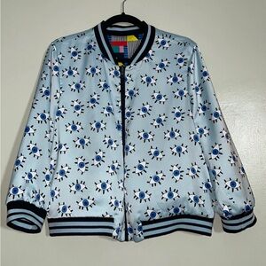 Gabby Isabella Reversible Women’s Multicolor cropped Sleeve Full-Zip Jacket M